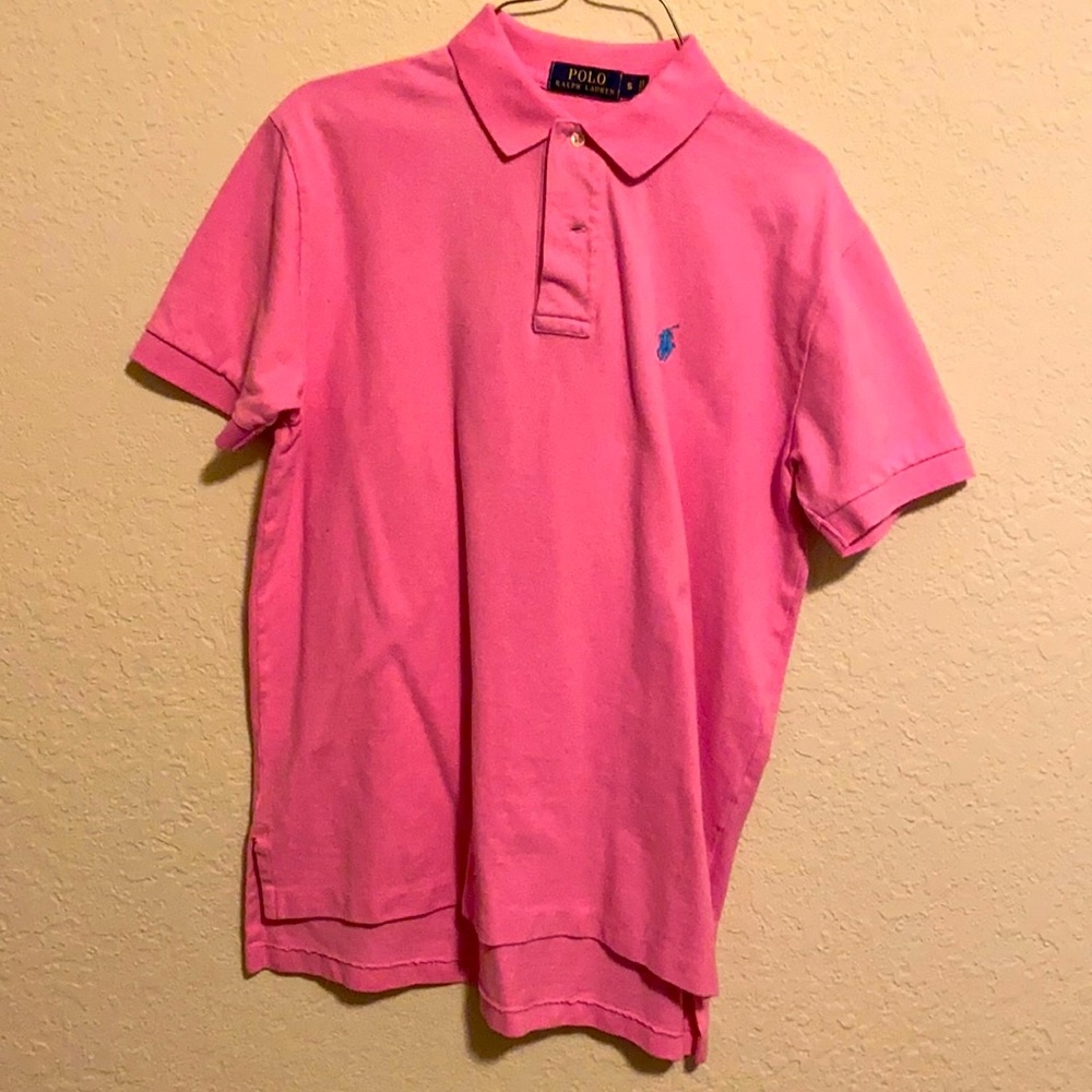 Pink polo